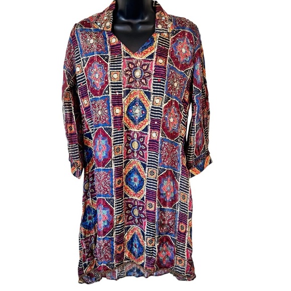 Indian kurti pakistani kurtee embellished tunic top - Picture 1 of 14